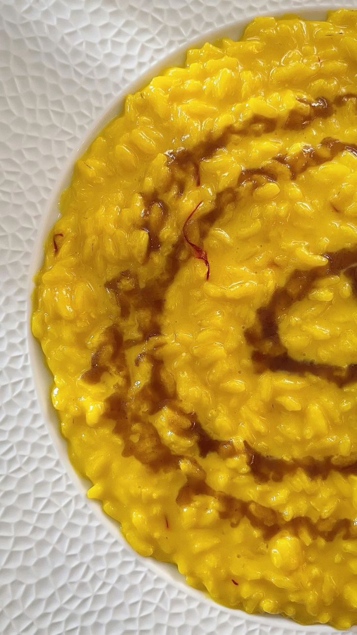 Saffron risotto alla milanese